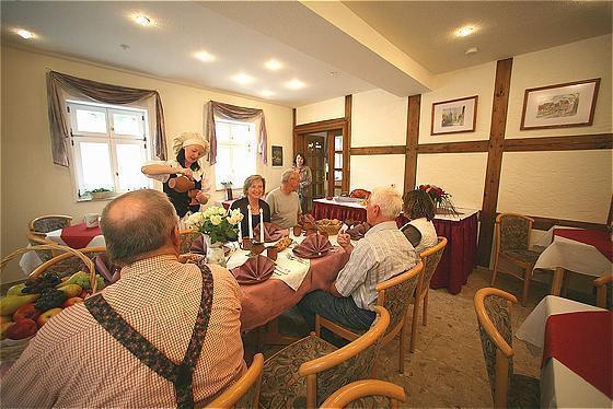 Hotel Domschatz Quedlinburg Restaurant photo